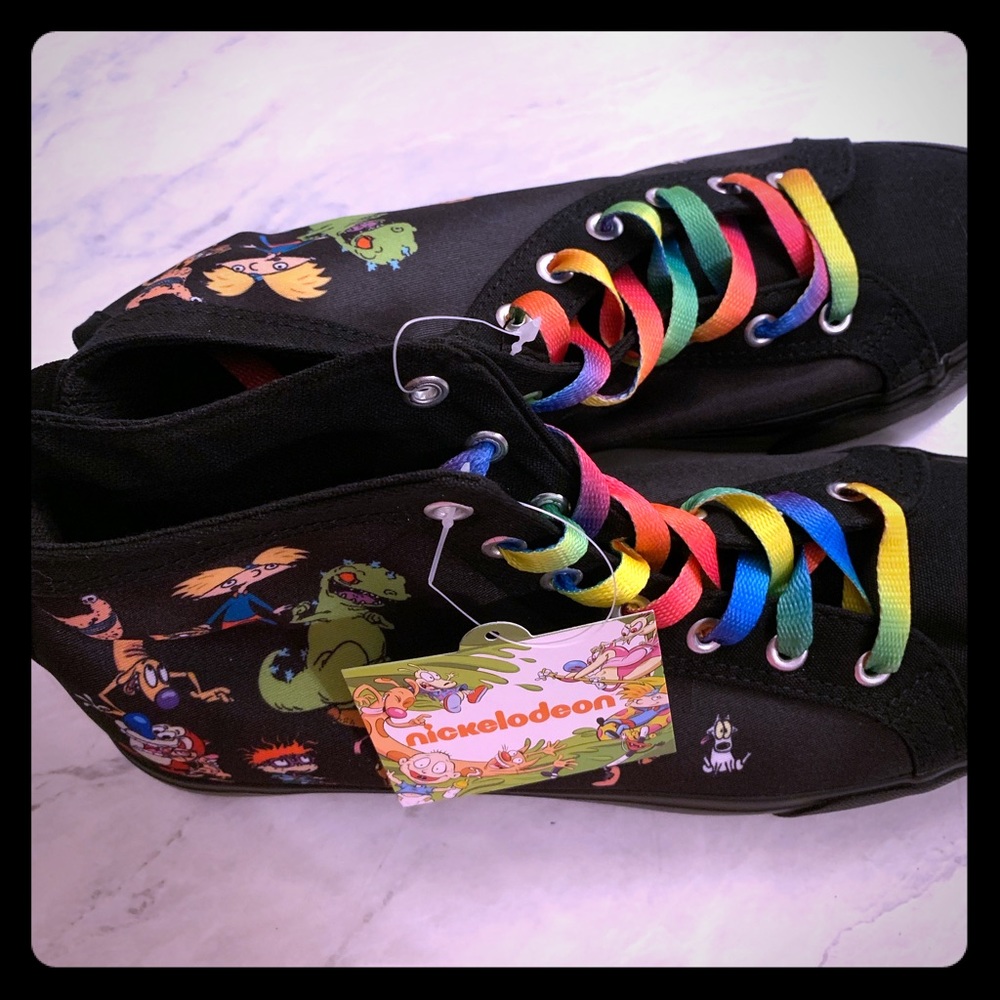 Nickelodeon Retro Group Hightop Sneakers
